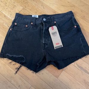 Brand new High Rise Levi’s 501 Denim Shorts